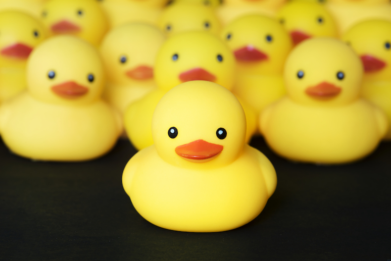 Rubber duck debugging is a method of debugging code