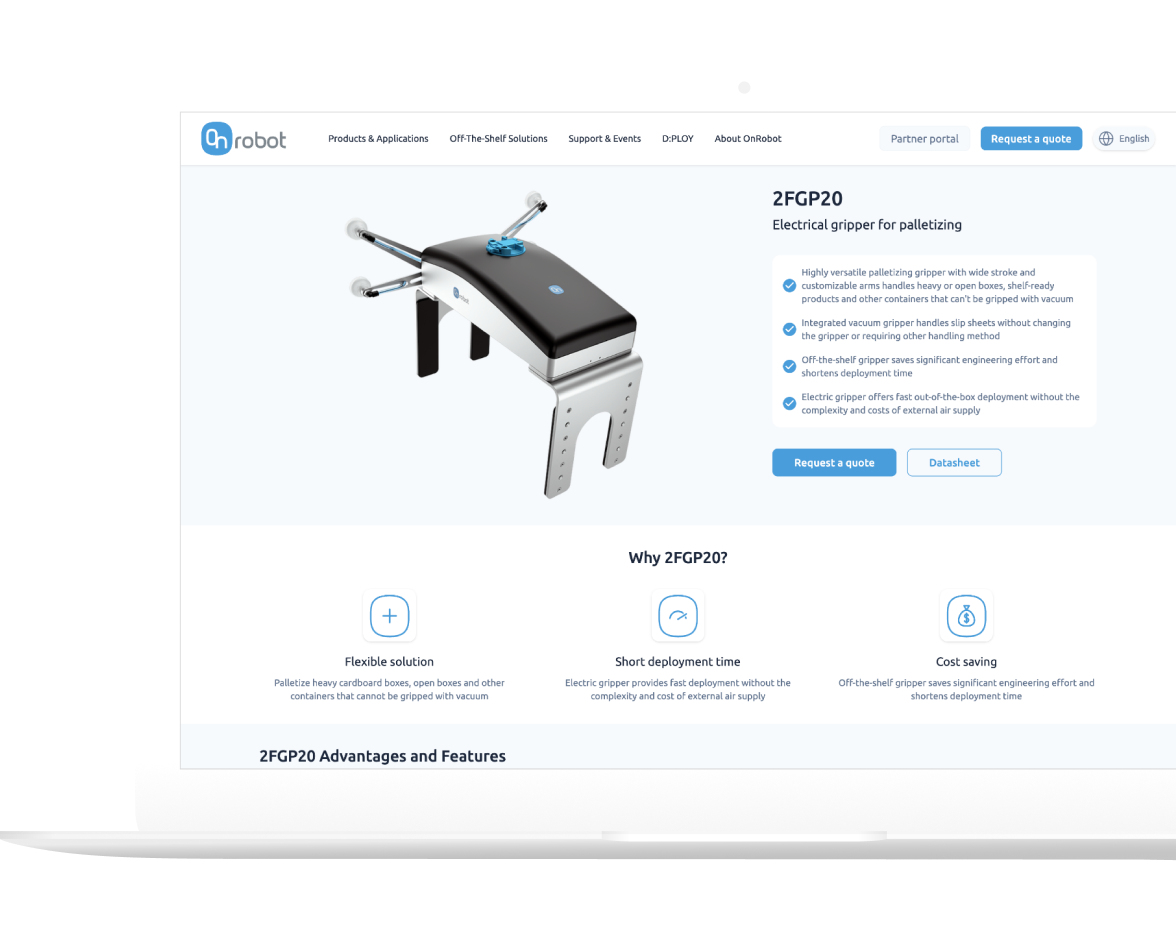 OnRobot - 70% lead increase for industrial automation company